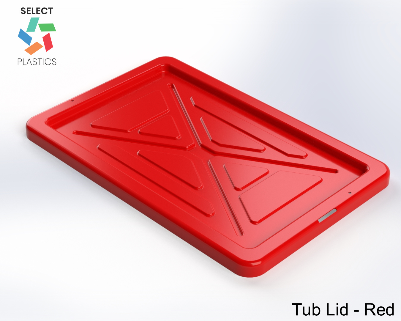 Storage Tub Lid-Red