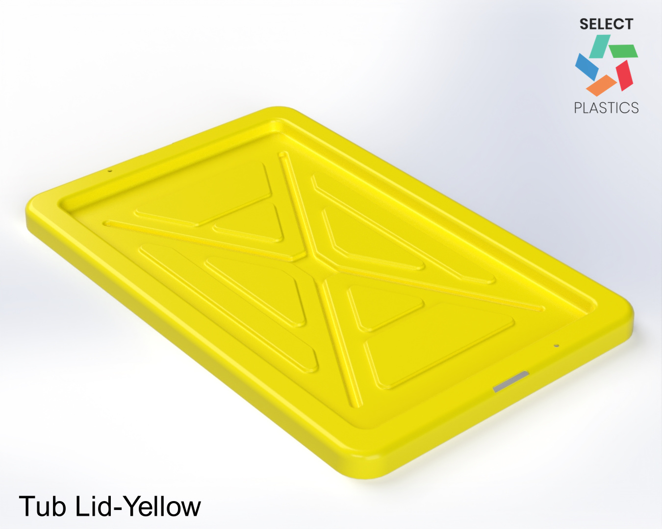 Storage Tub Lid-Yellow