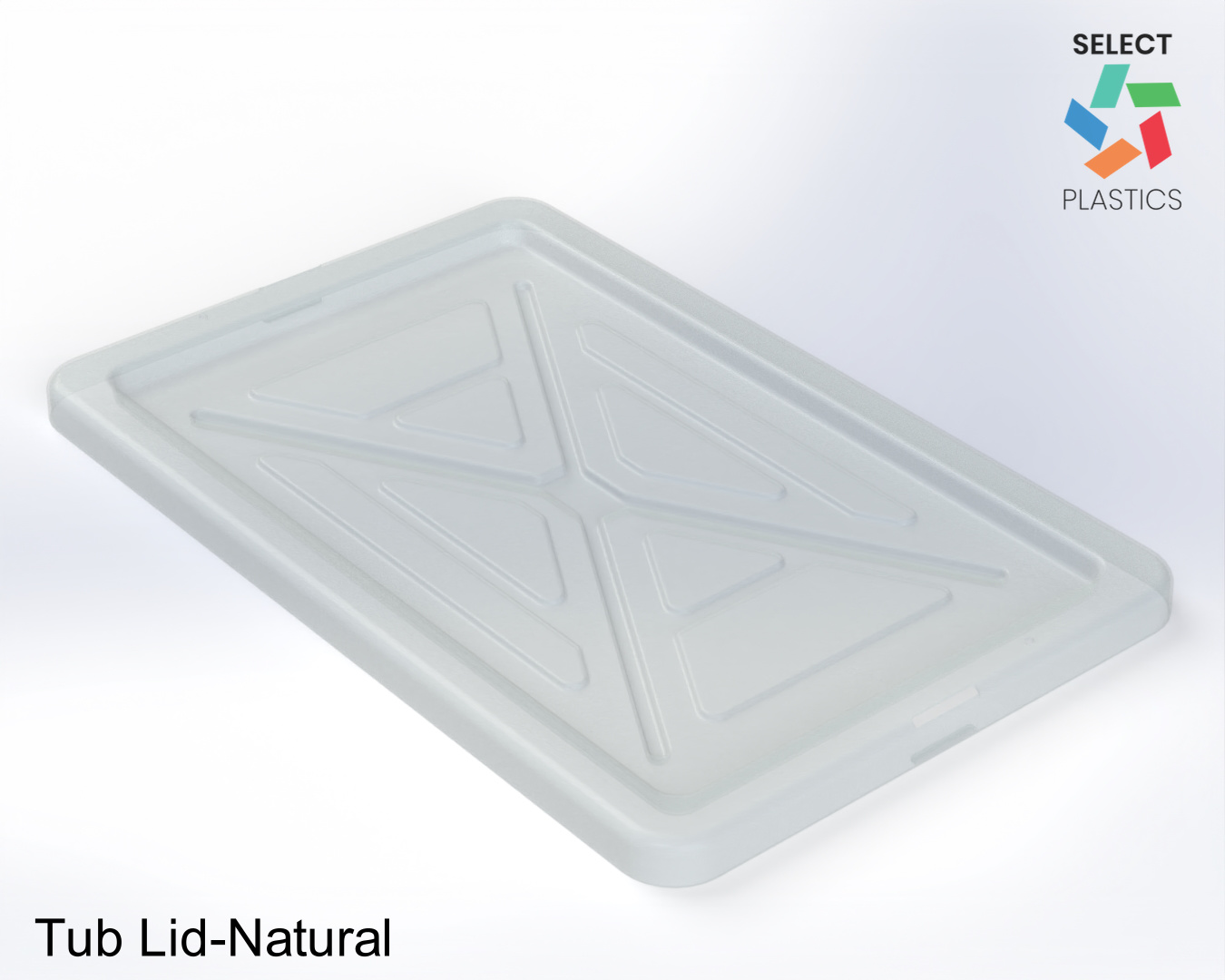 Storage Tub Lid-Natural – view 2