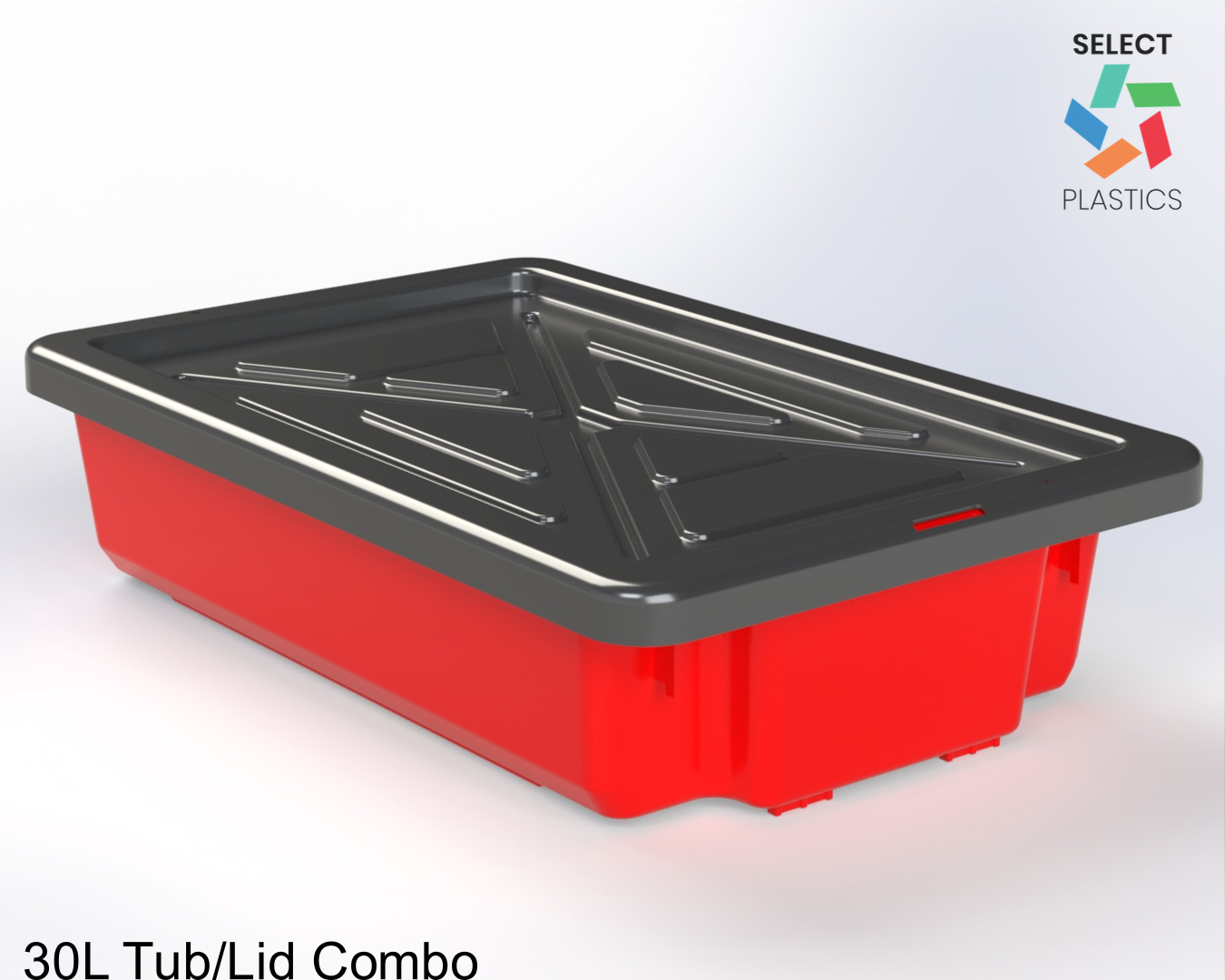 30L Small Storage Tub/lid combo