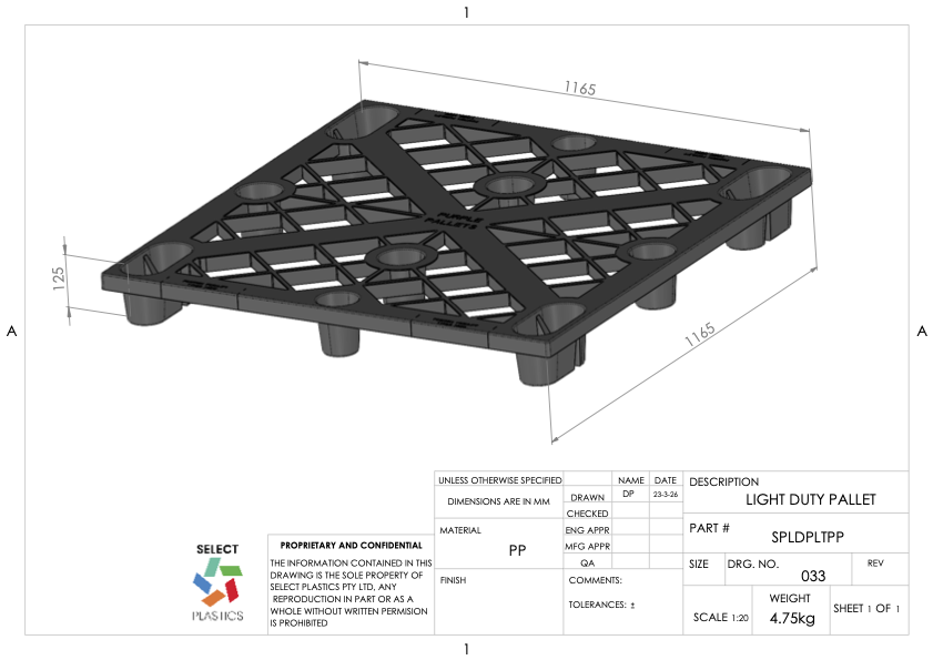 Light Duty Pallet – view 2